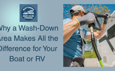 Why a Wash-Down Area Makes All the Difference for Your Boat or RV